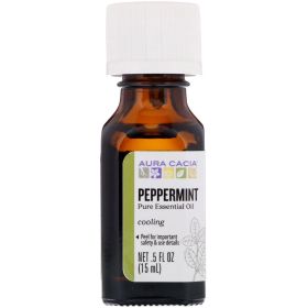Aura Cacia Peppermint Essential Oil (1X0.5Oz)