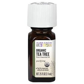Aura Cacia Tea Tree Essential Oil (1X0.25Oz)