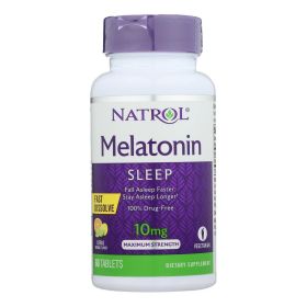 Ntrl Melatn 10Mg F/D Cit ( 1 X 60 Tab  )