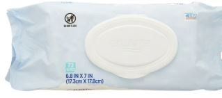 Equate Wipes, Unscented, 1 Flip-Top Pack (72 Total Wipes)
