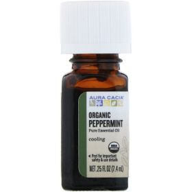 Aura Cacia Peppermint Essential Oil (1X0.25 Oz)