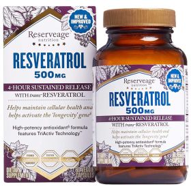 Rsrveage Resveratrol 500 (1X60.00)