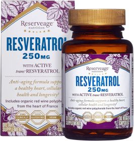 Rsrveage Resveratrol 250 (1X30.00)