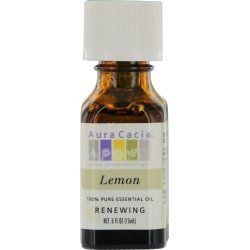 Aura Cacia Lemon Essential Oil (1X0.5Oz)
