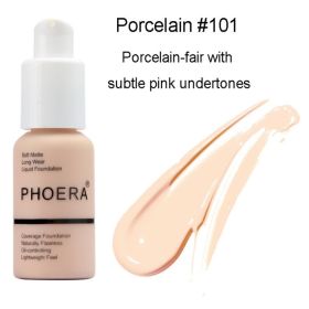Explosive Press Type Oil Control Natural Color Matte Concealer Foundation Cream (Option: 101 2 pcs)